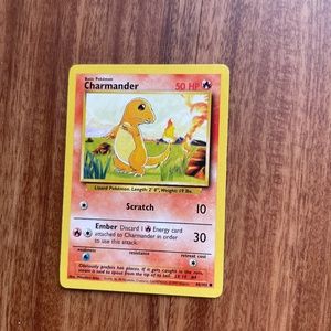 Charmander Pokémon Card